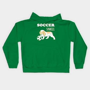 Soccer Spaniel Kids Hoodie